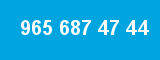 965 687 47 44 965 687 47 44